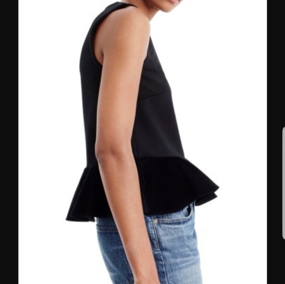 JCrew peplum top - Picture 3 of 5
